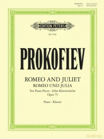 Romeo and Juliet: Ten Piano Pieces Op. 75 (Piano Solo): Klavierauszug - Sergei Prokofiev [KSIĄŻKA]
