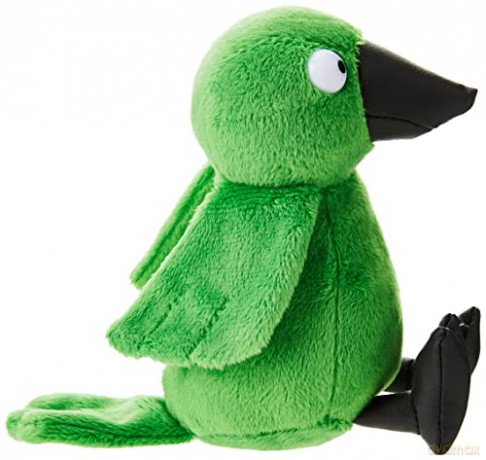 Room on the Broom 7-inch Bird Soft Toy, green