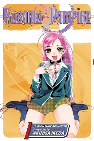Rosario+Vampire, Vol. 1 (Volume 1): Lesson One: Vampires - Akihisa Ikeda [KSIĄŻKA]