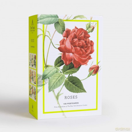 Roses: 100 Postcards from the Archives of The New York Botanical Garden - The New York Botanical Garden [KSIĄŻKA]