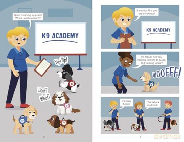Rossi Guides the Way: A Guide Dog Graphic Novel (Service Pups in Training) - Mari Bolte [KSIĄŻKA]