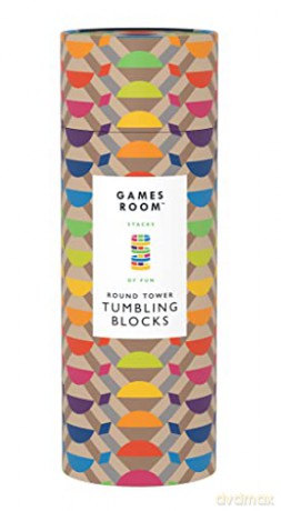 Round Tower Tumbling Blocks - Games Room [KSIĄŻKA]