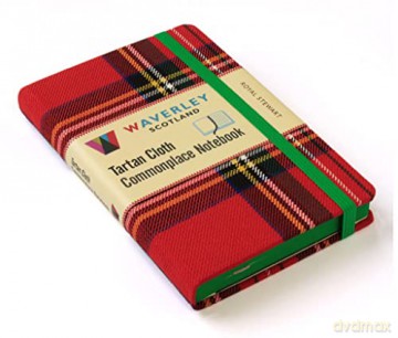 Royal Stewart Notebook: Waverley Genuine Scottish Tartan Notebook - Ron Waverley Scotland [KSIĄŻKA]