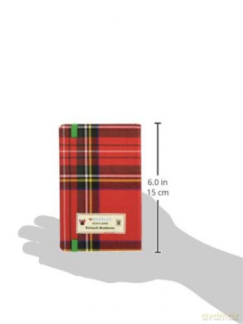 Royal Stewart Notebook: Waverley Genuine Scottish Tartan Notebook - Ron Waverley Scotland [KSIĄŻKA]