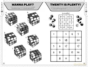 Rubik's Cube: Pocket Puzzles: The brand new puzzle book filled with over 70 brainteasers and games! - Farshore [KSIĄŻKA]