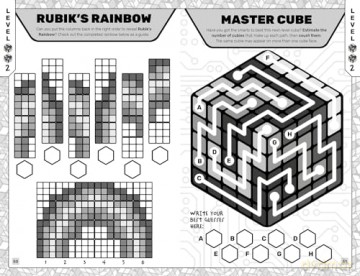 Rubik's Cube: Pocket Puzzles: The brand new puzzle book filled with over 70 brainteasers and games! - Farshore [KSIĄŻKA]