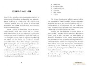 Rum Cocktail Cards A-Z: The Ultimate Drink Recipe Dictionary Deck (Cocktail Recipe Deck) - Adams Media [KSIĄŻKA]