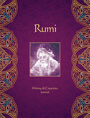 Rumi Journal - blank journal with 44 colour illustrations - Alana Fairchild [KSIĄŻKA]