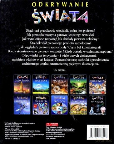 Wynalazki. Odkrywanie Świata [KSIĄŻKA]