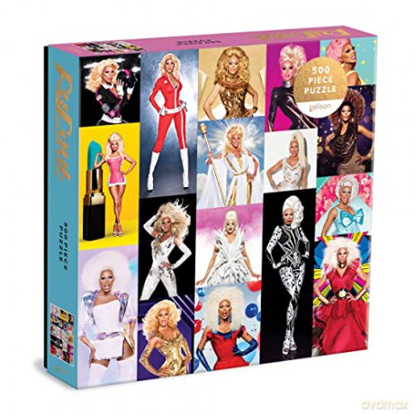 RuPaul's Drag Race 500 Piece Puzzle - Galison Mudpuppy