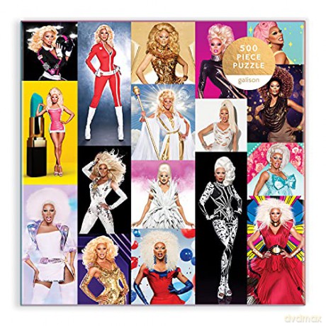 RuPaul's Drag Race 500 Piece Puzzle - Galison Mudpuppy