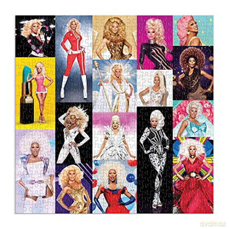 RuPaul's Drag Race 500 Piece Puzzle - Galison Mudpuppy