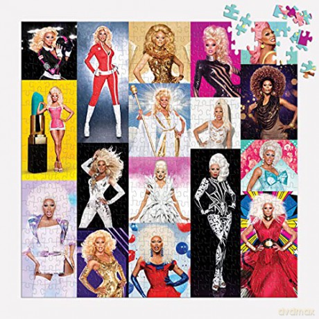 RuPaul's Drag Race 500 Piece Puzzle - Galison Mudpuppy