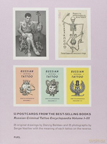 Russian Criminal Tattoo Encyclopaedia Postcards - Danzig Baldaev [KSIĄŻKA]