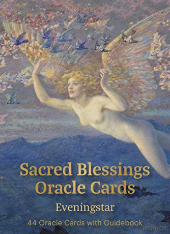 Sacred Blessings Oracle Cards: 44 Oracle Cards with Guidebook - Eveningstar [KSIĄŻKA]