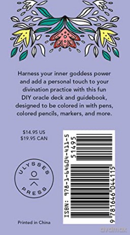 Sacred Feminine Oracle Cards: Create And Color: 33 Customizable Cards and Step-By-Step Guidebook for Channeling the Divine (Tarot/Oracle Decks) - Anne-Sophie Casper [KSIĄŻKA]