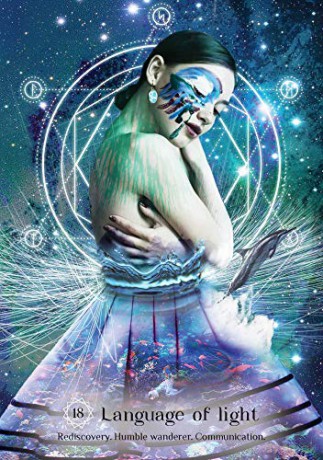 Sacred Light Oracle: Ascension cards for the spiritual seeker - Anna Stark [KSIĄŻKA]