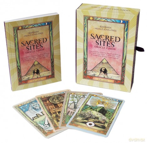 Sacred Sites Oracle Cards: Harness our Earth's Spiritual Energy to Heal your Past, Transform your Present and Shape your Future - Barbara Meiklejohn-Free [KSIĄŻKA]