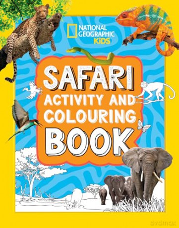 Safari Activity and Colouring Book (National Geographic Kids) [KSIĄŻKA]