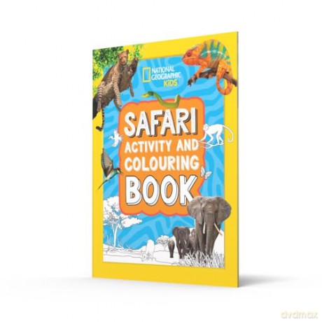 Safari Activity and Colouring Book (National Geographic Kids) [KSIĄŻKA]