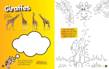 Safari Activity and Colouring Book (National Geographic Kids) [KSIĄŻKA]