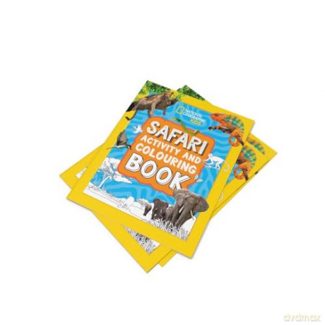 Safari Activity and Colouring Book (National Geographic Kids) [KSIĄŻKA]