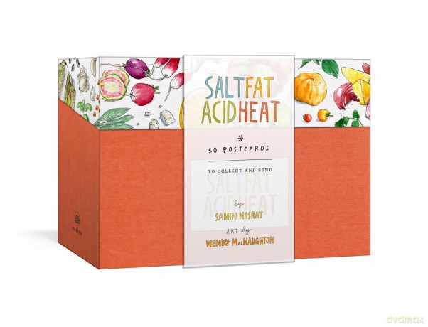 Salt, Fat, Acid, Heat Postcards - Samin Nosrat [KSIĄŻKA]