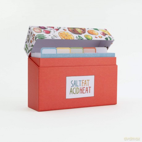 Salt, Fat, Acid, Heat Postcards - Samin Nosrat [KSIĄŻKA]