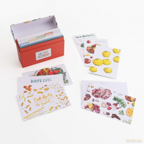 Salt, Fat, Acid, Heat Postcards - Samin Nosrat [KSIĄŻKA]