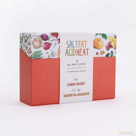 Salt, Fat, Acid, Heat Postcards - Samin Nosrat [KSIĄŻKA]