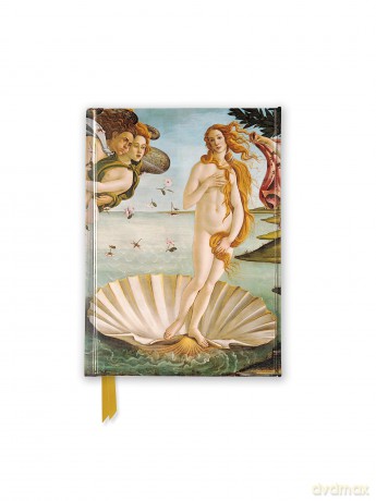 Sandro Botticelli: The Birth of Venus (Foiled Pocket Journal) (Flame Tree Pocket Notebooks) - Flame Tree Studio [KSIĄŻKA]