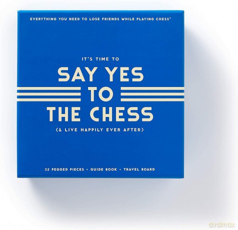 Say Yes To The Chess Game Set - Brass Monkey [KSIĄŻKA]