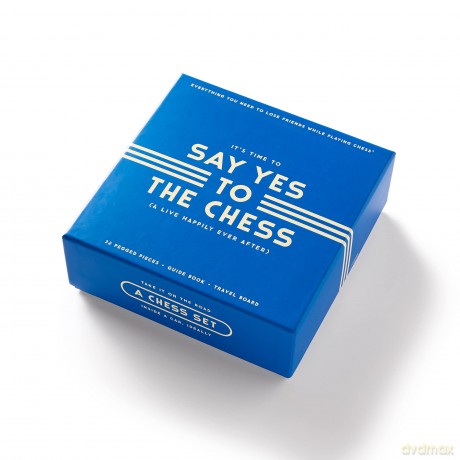 Say Yes To The Chess Game Set - Brass Monkey [KSIĄŻKA]