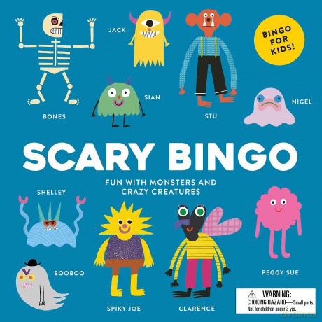 Scary Bingo: Fun with Monsters and Crazy Creatures - Rob Hodgson [KALENDARZ]