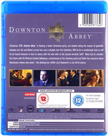 Christmas at Downton Abbey (2011) [Blu-Ray]