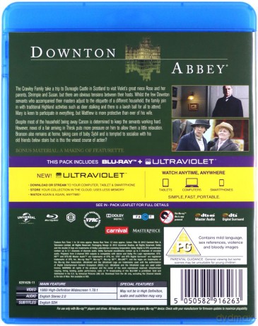 Downton Abbey: A Journey to the Highlands (Christmas Special 2012) [Blu-Ray]