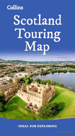 Scotland Touring Map: Ideal for exploring [KSIĄŻKA]