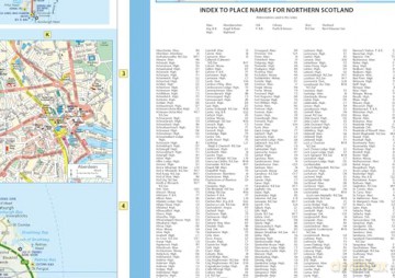 Scotland Touring Map: Ideal for exploring [KSIĄŻKA]