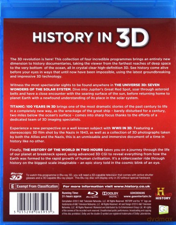 History in 3D [BOX] [4xBlu-Ray 3D]