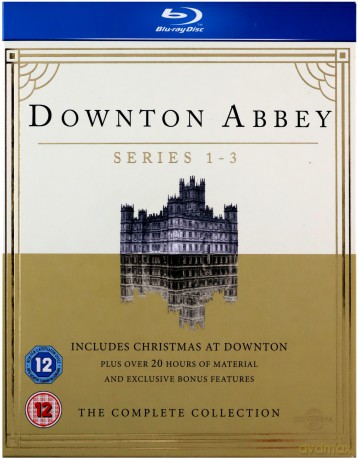 Downton Abbey - Sezon 1-3 / Christmas at Downton Abbey 2011 [9xBlu-ray]