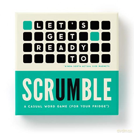 Scrumble Magnetic Fridge Game - Brass Monkey [KSIĄŻKA]