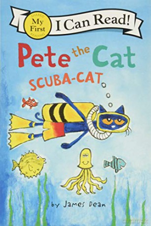 Scuba-Cat (I Can Read! Pre-Level 1: Pete the Cat) - James Dean [KSIĄŻKA]