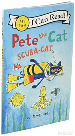 Scuba-Cat (I Can Read! Pre-Level 1: Pete the Cat) - James Dean [KSIĄŻKA]