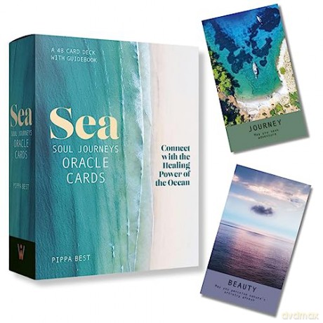 Sea Soul Journeys Oracle Cards: A 48 Card Deck with Guidebook - Connect with the Healing Power of the Ocean - Pippa Best [KSIĄŻKA]
