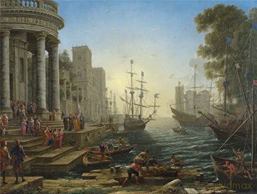 Seaport with the Embarkation of Saint Ursula - National Gallery 1000 Piece Jigsaw Puzzle [PUZZLE]