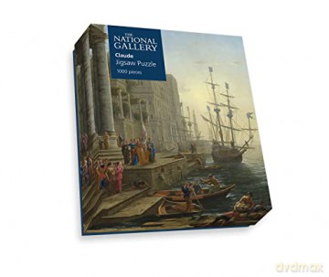 Seaport with the Embarkation of Saint Ursula - National Gallery 1000 Piece Jigsaw Puzzle [PUZZLE]