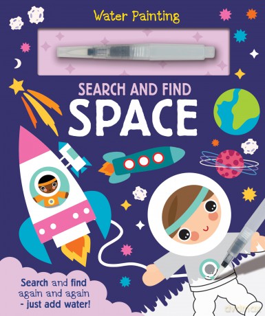 Search and Find Space (Water Painting Search and Find) - Imagine That [KSIĄŻKA]