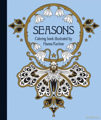 Seasons Coloring Book: Published in Sweden as Tidevarv - Hanna Karlzon [KSIĄŻKA]