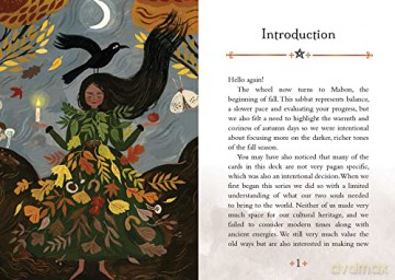 Seasons of the Witch: Mabon: (44 Gilded Cards and 144-Page Full-Color Guidebook) - Lorriane Anderson [KSIĄŻKA]