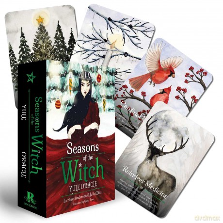 Seasons of the Witch: Yule Oracle: 44 Gilded Cards and 144-Page Book - Lorriane Anderson [KSIĄŻKA]